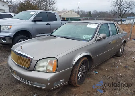 2002 Cadillac Deville Dts z USA, uszkodzony, nr VIN 1G6KF57972U175854